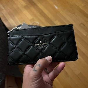 Black Kate spade cardholder wallet